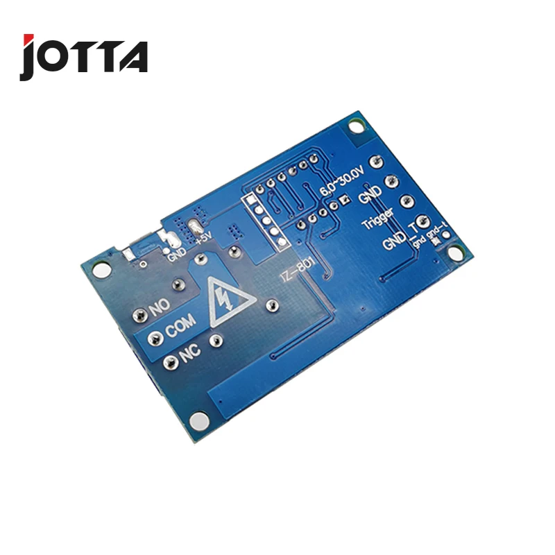 Modulo Relè Timer Digitale Con Trigger LED – 5V Micro USB – Interruttore A Ciclo Ritardo - 4