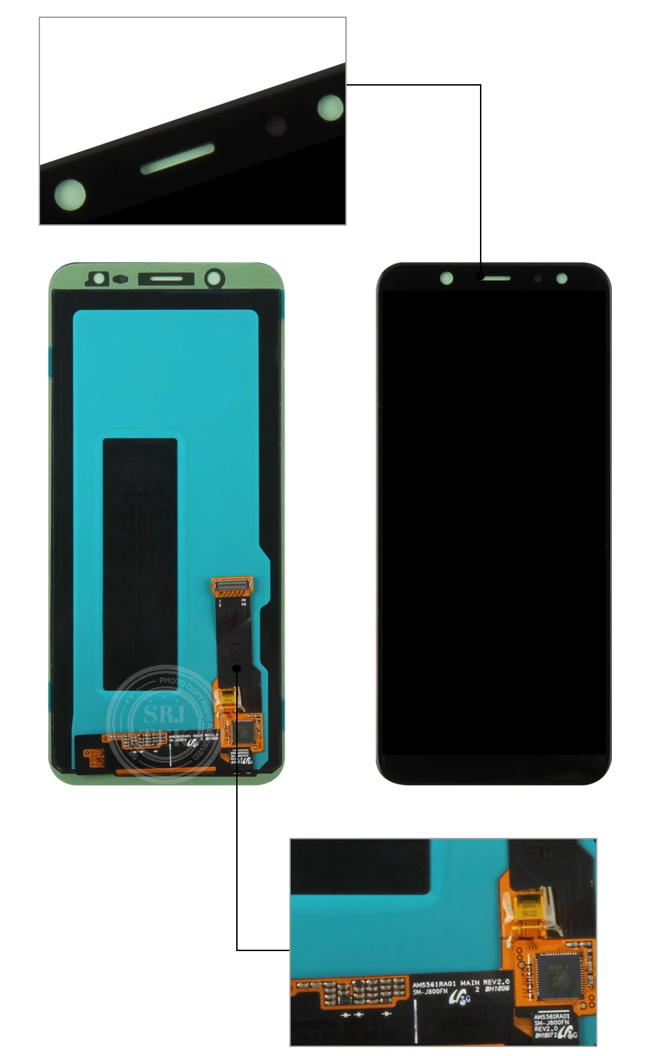 5," для SAMSUNG Galaxy A6 lcd A600 дисплей кодирующий преобразователь сенсорного экрана в сборе для A6 A600F A600FN запасные части