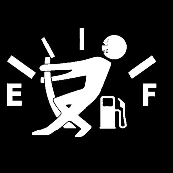 

Funny Fuel Tank Is Not Enough Oil The Fuel Tank Is Empty Safe Car Sticker Easy to Install Car Sticker