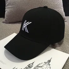 Лидер продаж, Новое поступление, регулируемые шапки с Вышивкой Букв K для мальчиков и девочек, уличная шапка, модная повседневная шапка, женская шапка