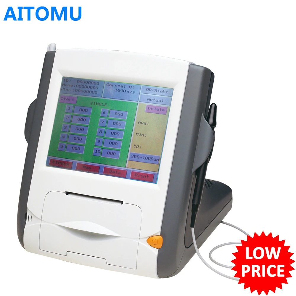 Китай низкая цена дешевый офтальмологический глаз сканирующий биометр пахиметр SW-1000AP