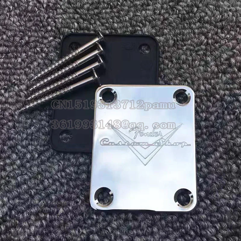 Хром F шеи пластины Custom Shop для St/tele электрогитары и бас части музыкального инструмента