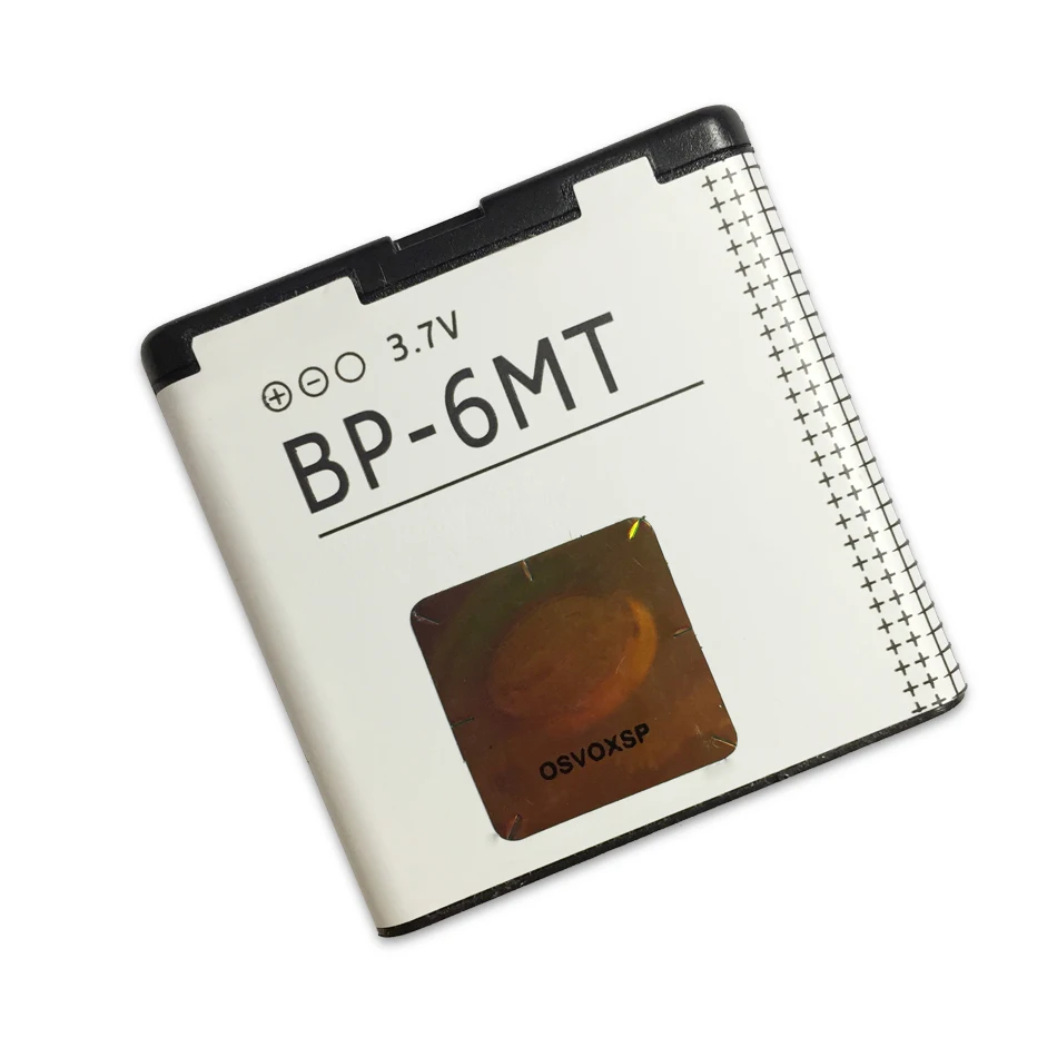 Мобильный телефон Батарея для Nokia N81 N82 N81-8G E51 E51i 6720 6720C Замена Батарея BP-6MT 1050 мА-ч