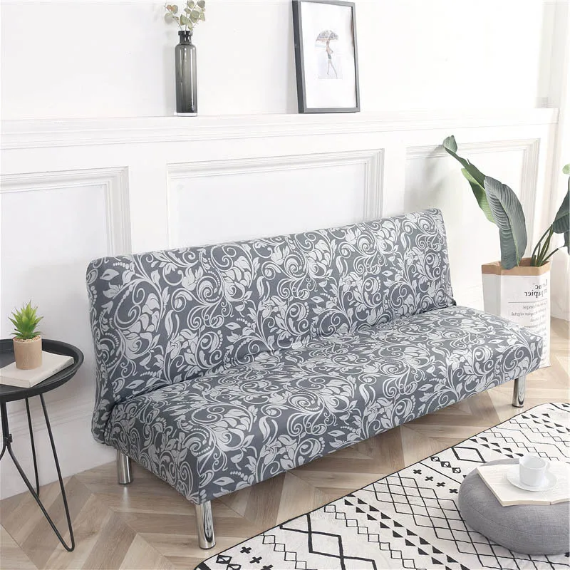 Silver sofa bed cover