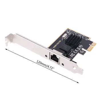 

PCI Express PCI-E 2.5G Net work Card 2500Mbps PCIe 1X 2.5G lan Card Realtek8125