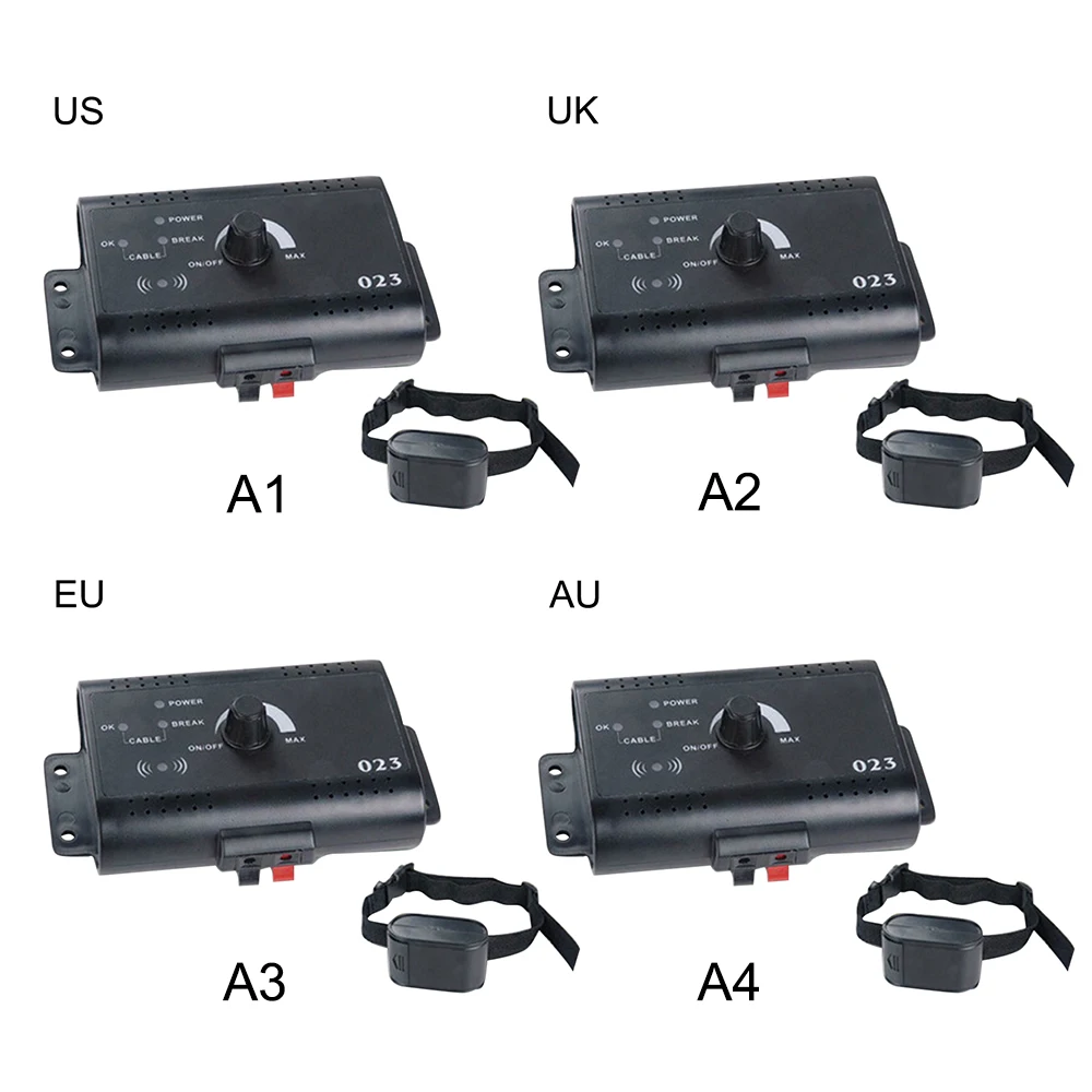 Электрическое ограждение для собак система удержания безопасности Электрический забор для собак водонепроницаемый электронный тренировочный ошейник