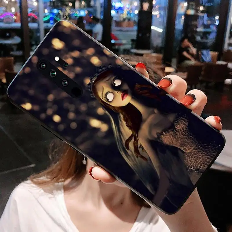 xiaomi leather case hard Tim Burtons Corpse Bride Phone Case for Redmi 9A 8A 7 6 6A Note 9 8 8T Pro Max Redmi 9 K20 K30 Pro leather case for xiaomi Cases For Xiaomi