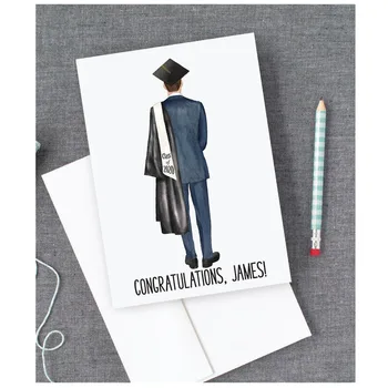 

Custom Graduation Keepsake for Him Congratulations Graduate Class of 2020 Class of 2021 Personalized Graduation Card University