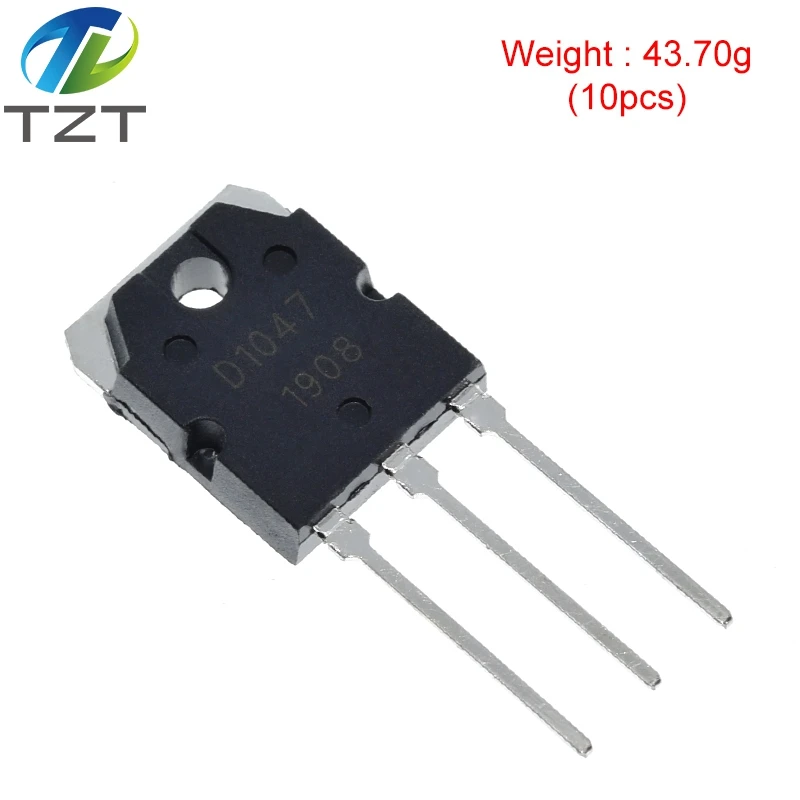 5PCS 2SD1047 TO-247 D1047 TO-3P POWER TRANSISTORS new and original IC | Электронные компоненты и принадлежности