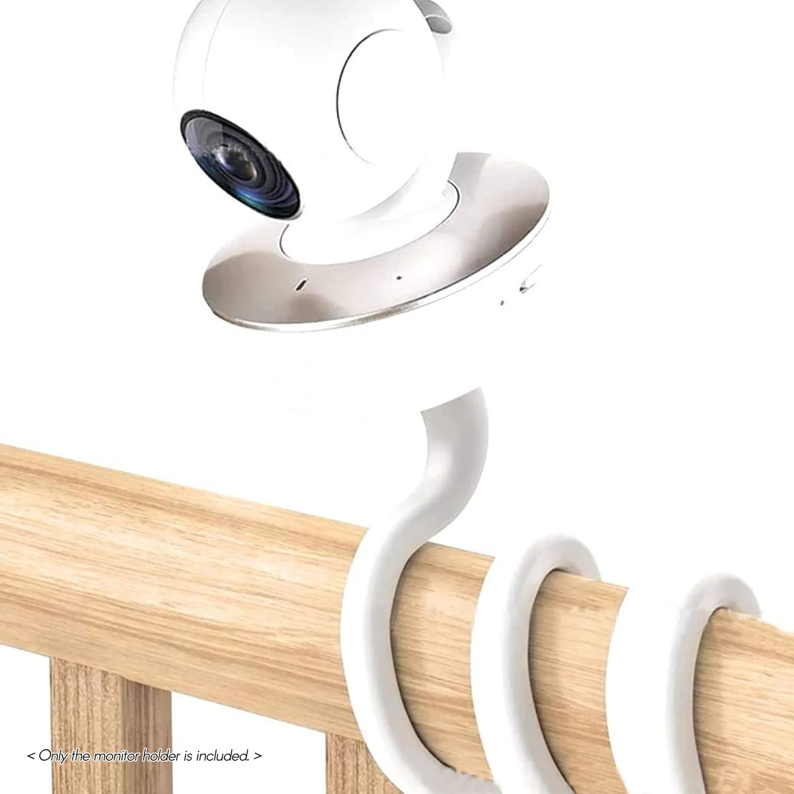 Baby Monitor Universal Baby Monitor Holder Versatile Twist Mount with 1/4 Inch Screw for Crib