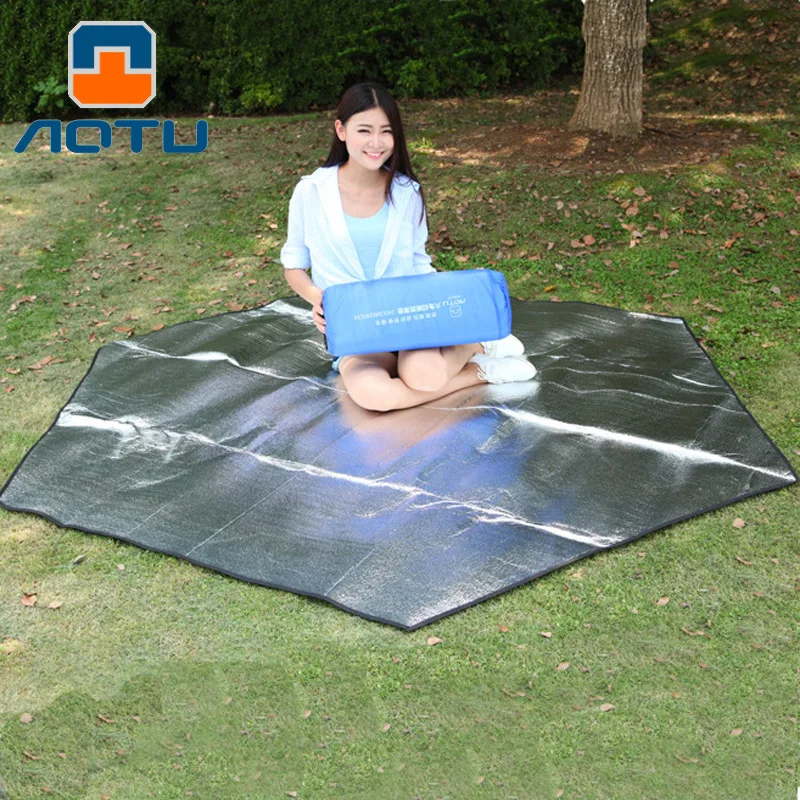 

AOTU Aluminum Film XPE Moisture-proof Pad Tent Floor Pad Picnic Pad Outdoor Moisture-proof Pad Camping Cross-border AT6217