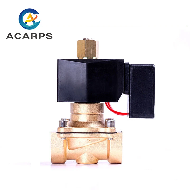 

1/2" Energy Saving Normally Open Solenoid Valve Brass Switch Valve Water Valve 220V 12V 24 Hours Energize Not Fever