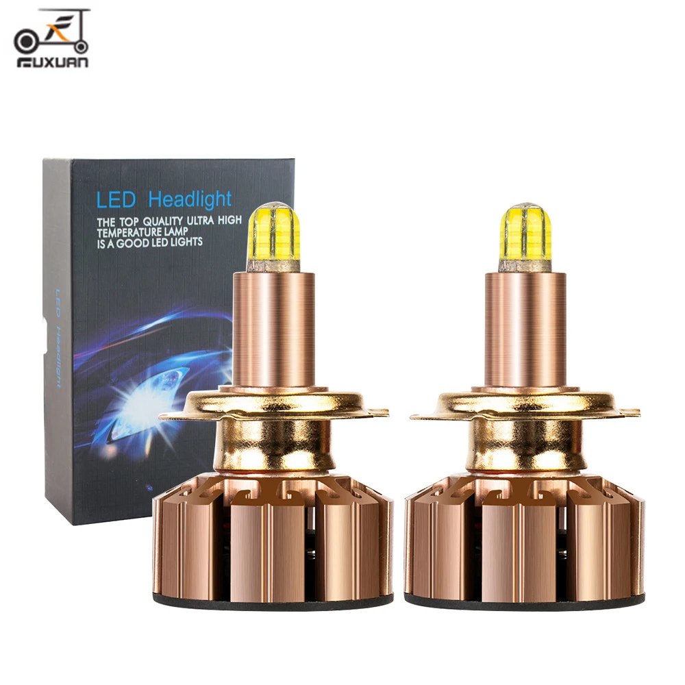

H4 H7 LED 16000LM H8 H11 HB3 9005 HB4 9012 HIR2 12sides 100W 3D Led Headlights Bulbs high power Canbus 360 degree diode AutoLamP
