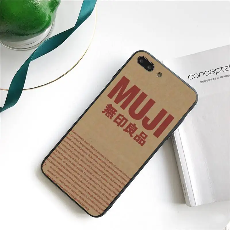 iphone 7 case FHNBLJ Luxury MUJI Japanese Text Letter DIY Luxury Phone Case for iPhone 11 pro XS MAX 8 7 6 6S Plus X 5 5S SE 2020 XR case iphone 8 clear case