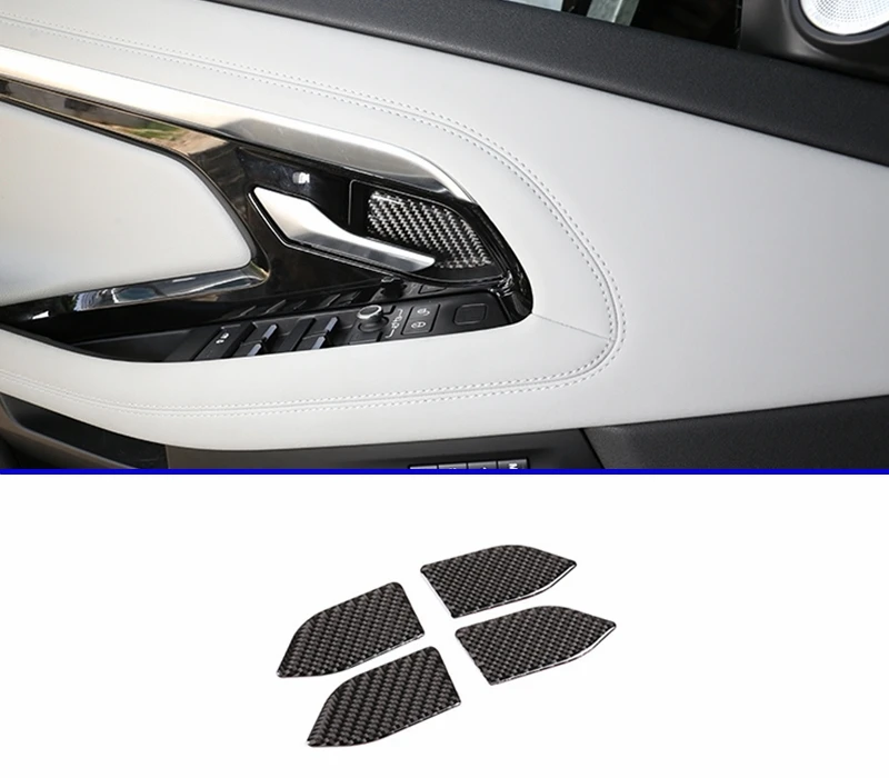 4 шт. наклейки из углеродного волокна для Land Rover Range Evoque L551 2019-2020 | Автомобили и