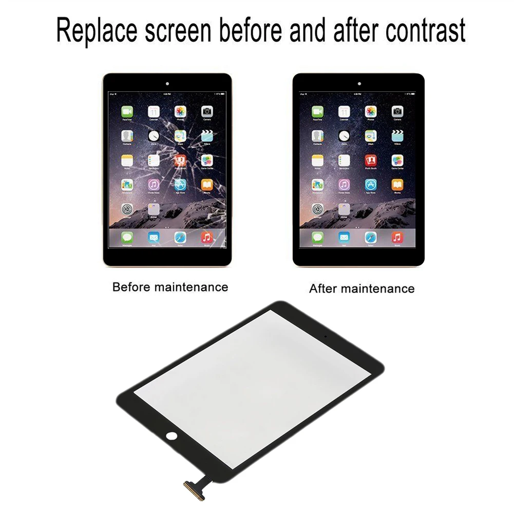 Замена инструмента сенсорный экран дигитайзер Переднее стекло для IPAD MINI 1 и 2 панели