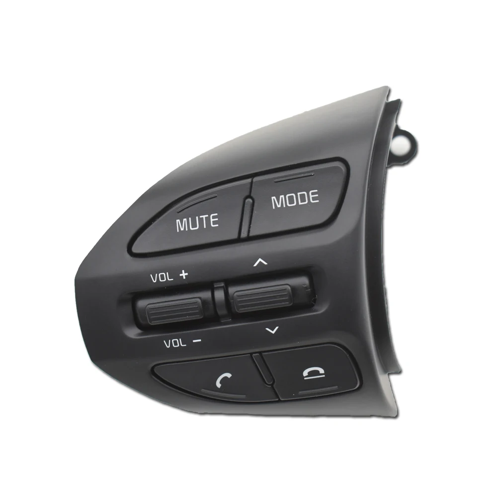 Автомобильный мультимедийный руль кнопка для KIA K2 RIO RIO X LINE кнопки Bluetooth телефон круиз контроль громкости - Цвет: A left