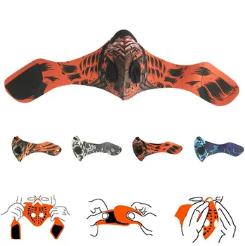 

Bicycle Cycling Face Mask Cover Anti-dust Haze Mouth Muffle With Filter Cover Protective Mask Air Pollution Mondkapje #E30