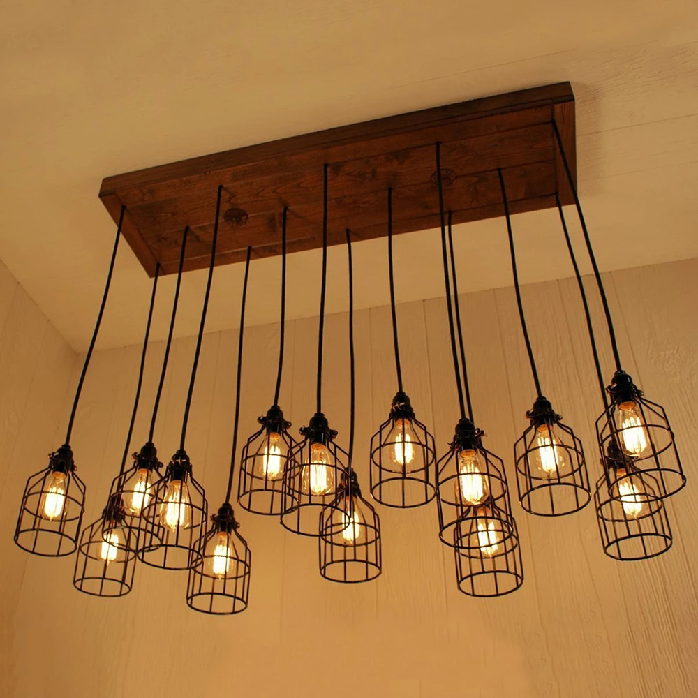 2pcs Novelty Vintage Iron Lampshades Creative Bird Cage Desig Iron Lampshades Creative Bird Cage