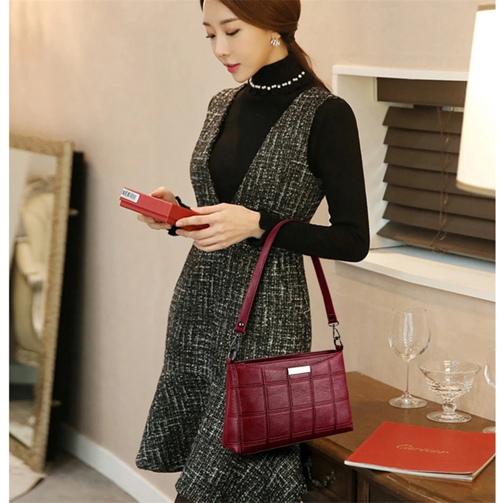 Koop Dames Schouder Crossbody Hand Tassen Voor Vrouwen 2019 Luxe Handtassen Vrouwen Tassen Designer Handtassen Hoge Kwaliteit Messenger Bag Sac