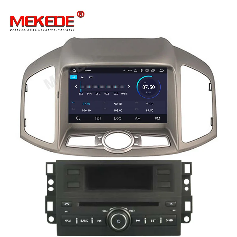 Perfect Android 9.0 4+64G GPS Navigation Car Radio Player For CHEVROLET CAPTIVA 2012-2013  Multimedia Player Head Unit 4