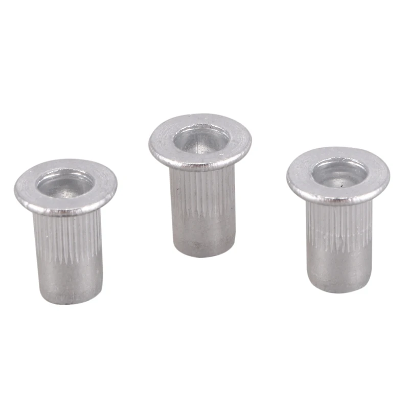 WSFS Горячая M5X13mm/M4X10mm нержавеющая сталь плоская головка глухая Заклепка гайка вставка Nutsert 100 шт