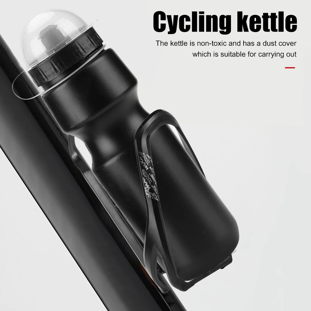 650ML MTB Bike Water Bottle with Dust Cover Portable Cycling Bike