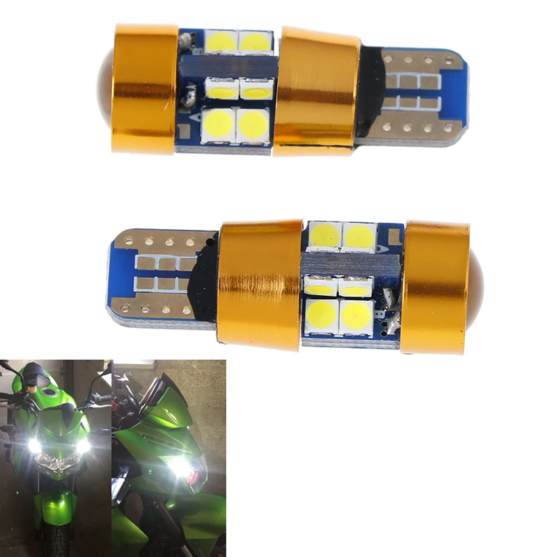 2x Янтарный T10 15 Вт 3030 19SMD Canbus Error Free светодиодный подсветка лампы|Сигнальная лампа|