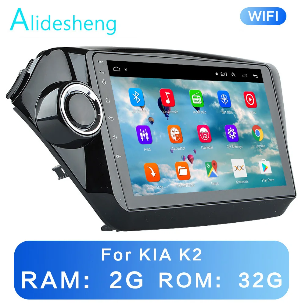 Автомобильный мультимедийный плеер BT Android радио сенсорный экран для Kia RIO 3 4 K2 2010