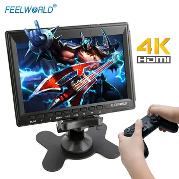 

FEELWORLD Portable LCD HD Gaming Monitor IPS HD Screen Display 4K HDMI Game Monitors for XBOX ONE PS3 PS4 Switch Laptop Camera
