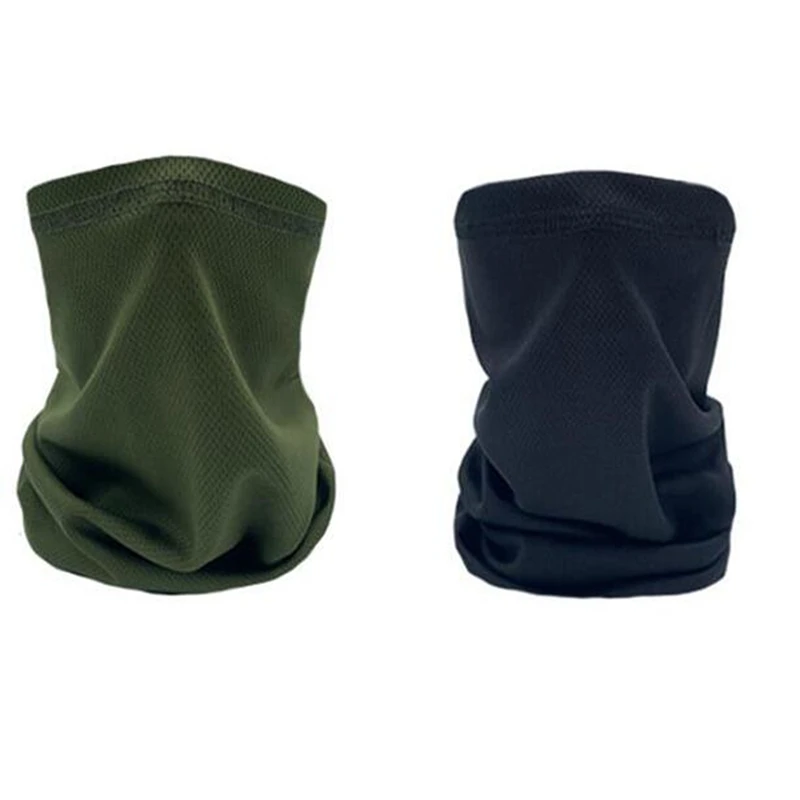 2Pcs Cycling Sun UV Protection Neck Gaiter Scarf Reusable DustScarf