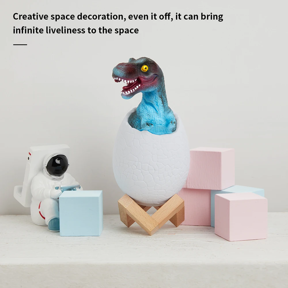 Dinosaur Moon Light Night Light Colorful Change Touch Home Decoration Creative Gift usb led Night Light Reading Light
