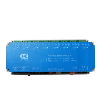 

Network /485 bus control 8 in 8 out 30A relay module 30A large current relay output programming board