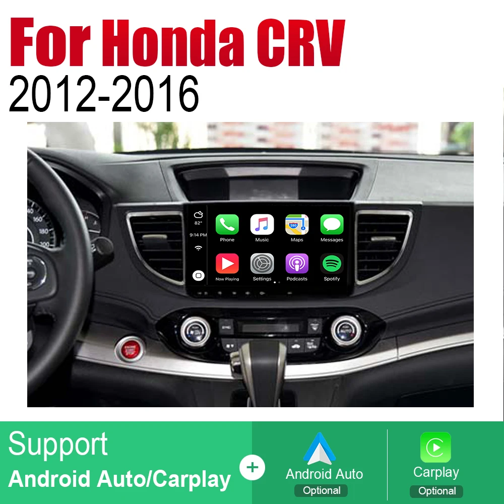 Автомагнитола ZaiXi 2 Din Android для Honda CRV 2012 ~ 2016 GPS навигация BT Wi Fi карта мультимедийная