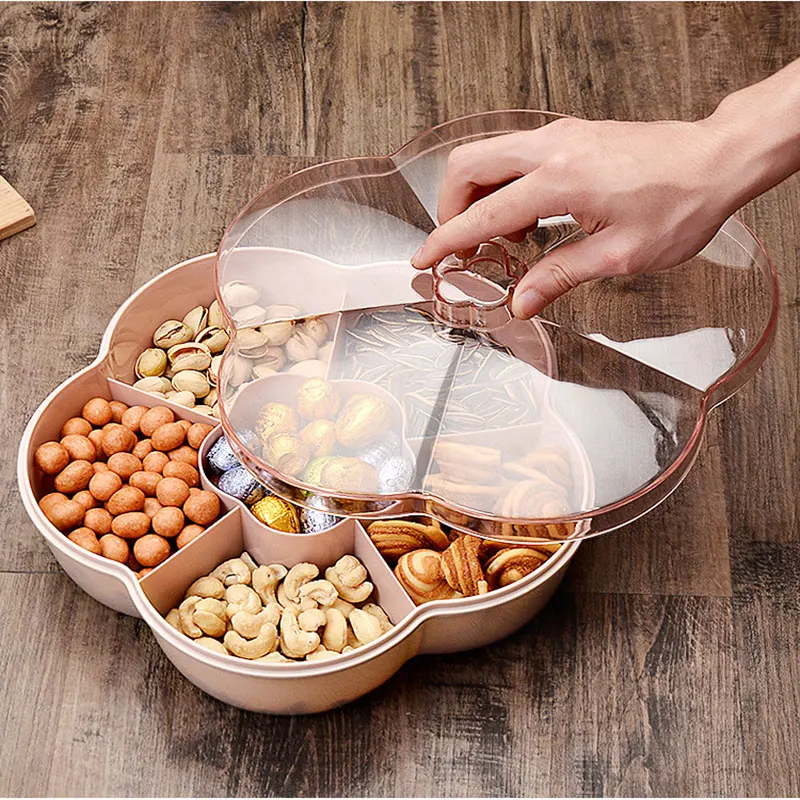 Creative Flower Petal Rolling Tray, Food Storage Box, Fruit Plate, Candy  Organizer, Nuts Snack Tray, Plastic Container for Decor - AliExpress