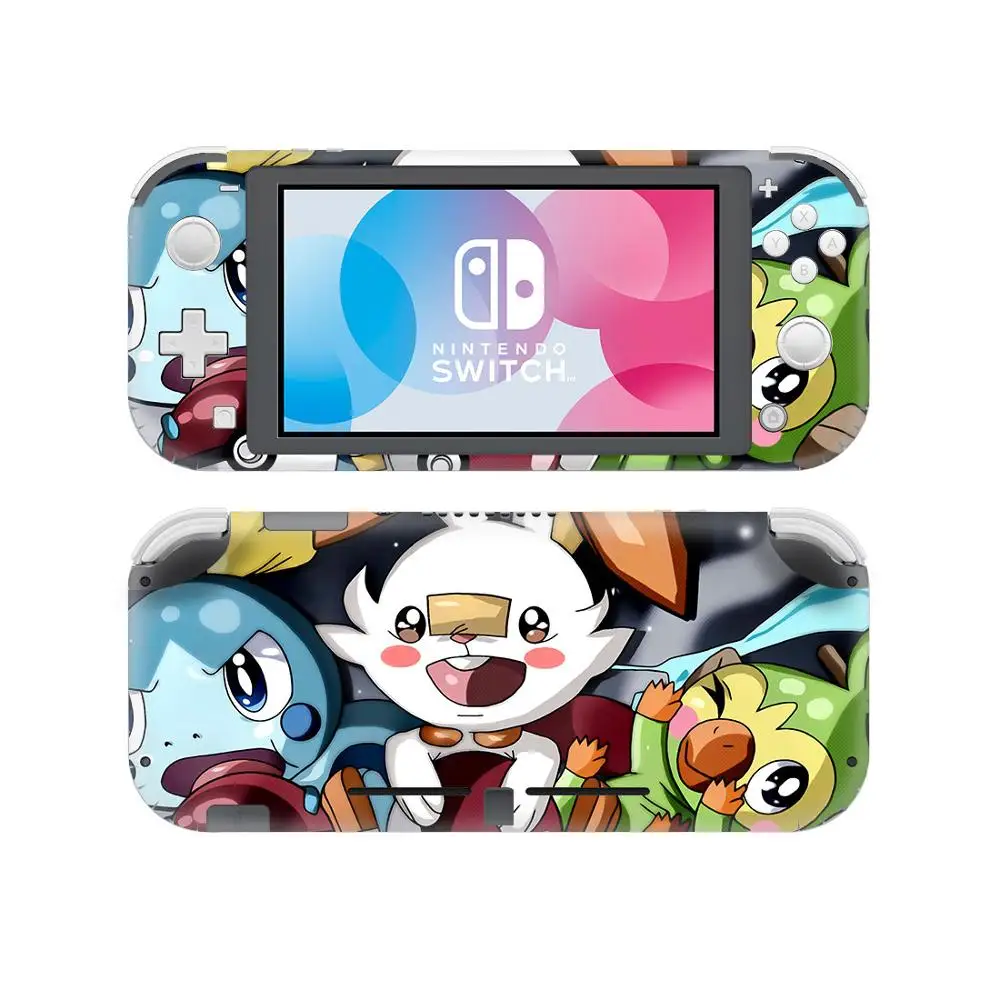 Новые наклейки Pokemons для nintendo Switch Lite, протектор для контроллера консоли, виниловые наклейки, аксессуары для игр, kingd Switch Lite - Цвет: YSNSL0066