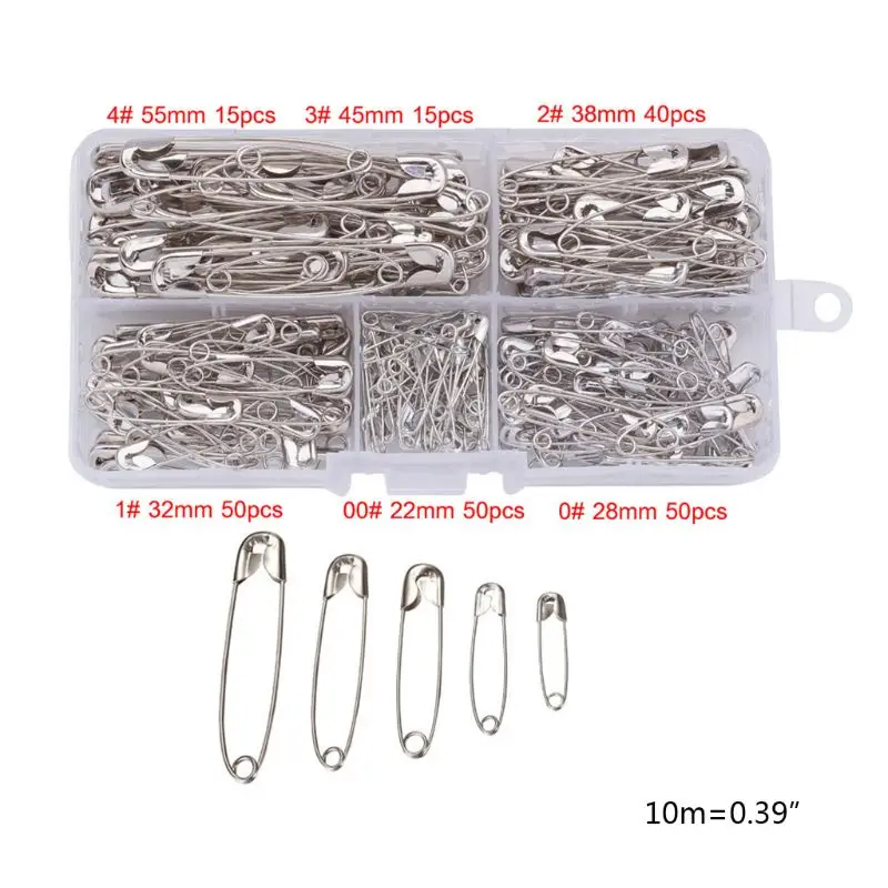 

Fashion Simple Safety Clasp Lock Pin DIY Brooch Jewelry Accessory Parts 517F