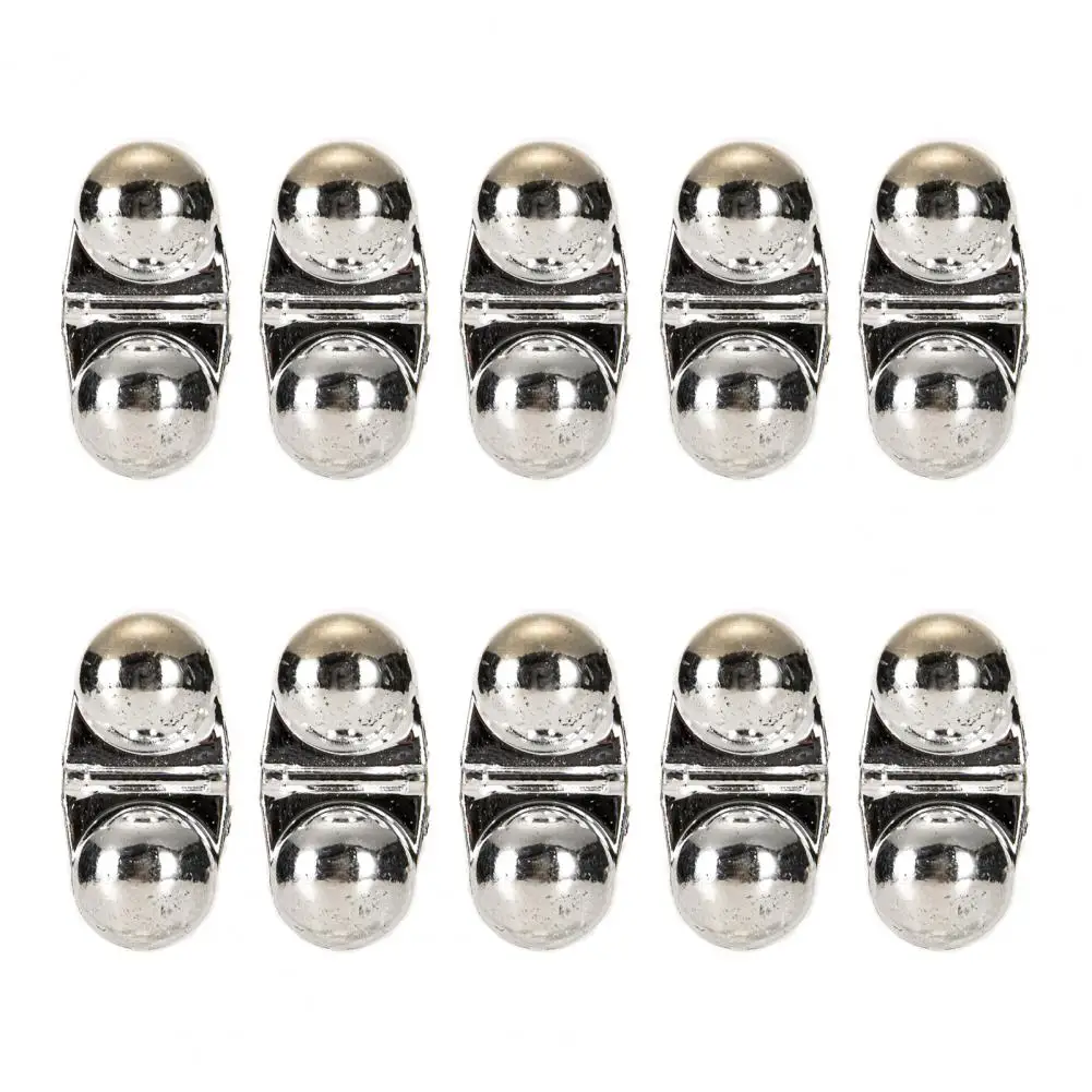 10Pcs Fishing Double Rattle Fish Bite Bait Alarm Sea Fishing Portable ABS Attractor Bell Bead Luring Fish Accessories