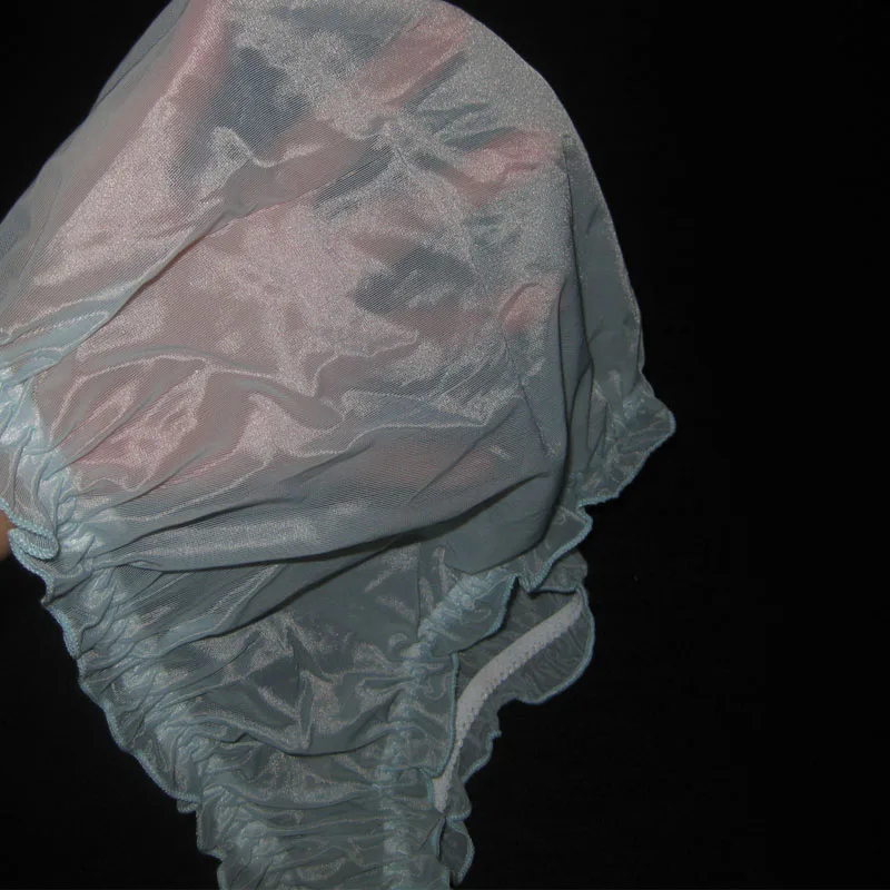 High-end Gay Men Underwear Transparent Lyca Fabric Underwear Male Cool Sexy Elephant Nose Big Pouch Briefs 5