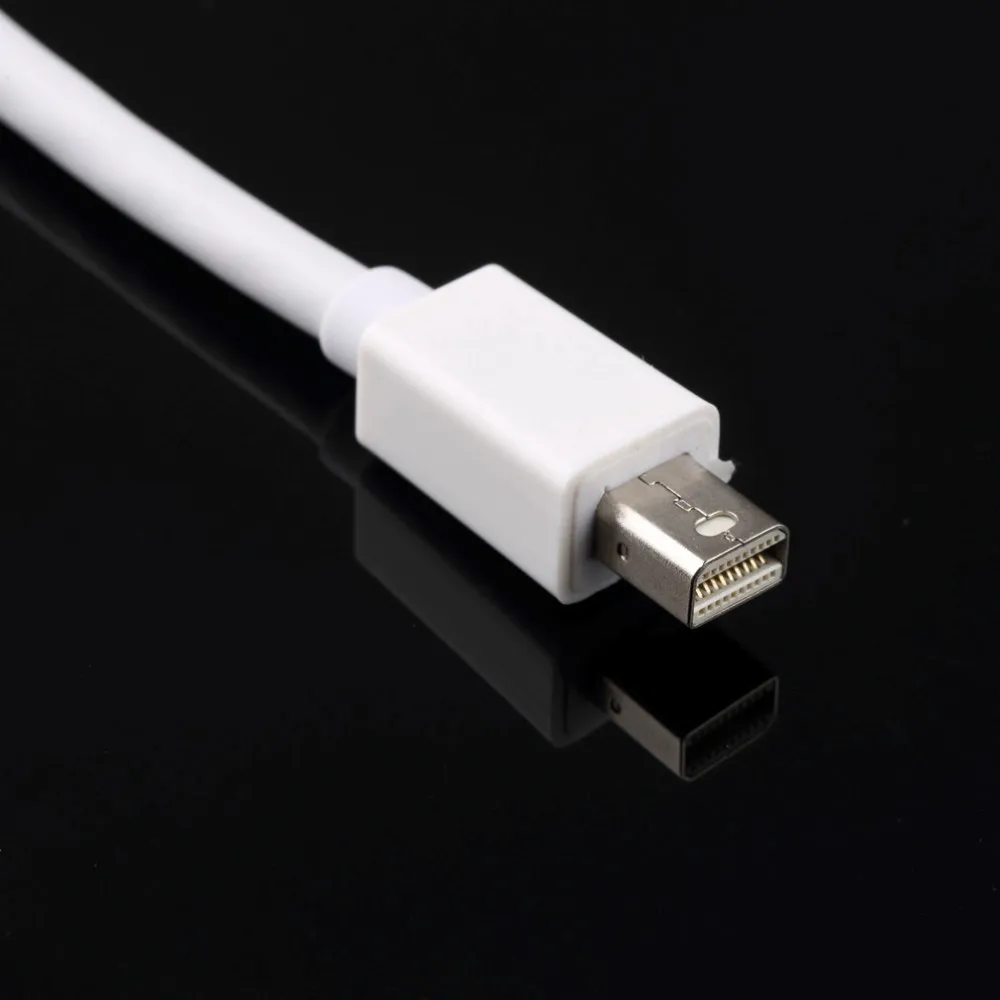 Мини 3-дюймовый DisplayPort DP To VGA Кабель-адаптер для ноутбука