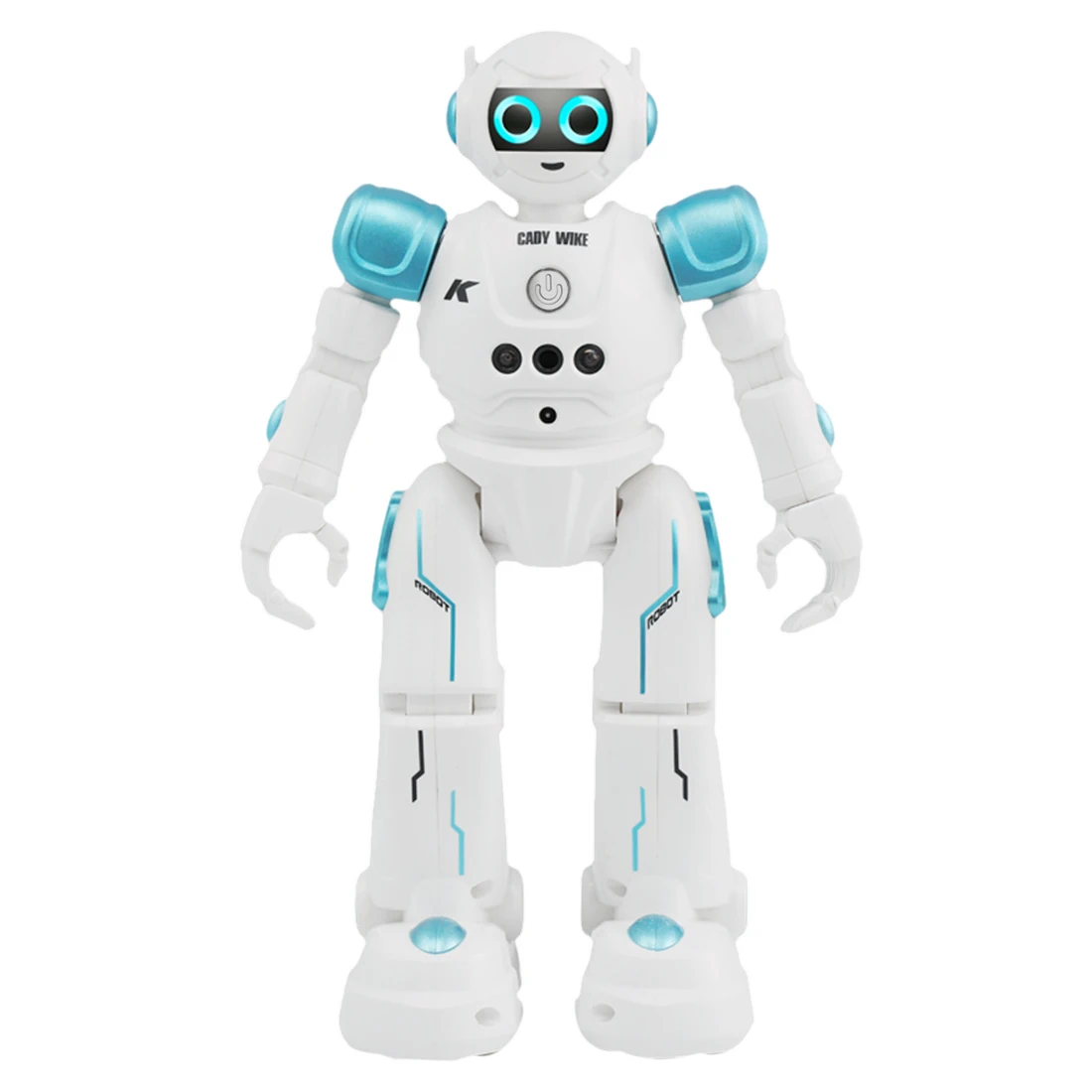

Cady Wike Smart RC Robot Toy With Intelligent Programming Gesture Sensing Function - Blue/Green