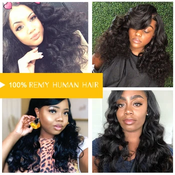 ALI BFF Hair Brazilian Loose Wave 1Bundles 3 Bundle 4 Bundles 100% Remy Human Hair Extensions human Hair Weave Bundles 6