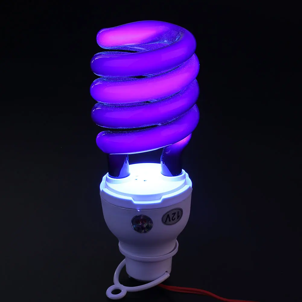 Ламповый светильник УФ-Ультрафиолетовый светильник s светодиодная лампа 40 Вт флуоресцентный DC12V