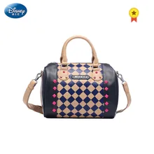 Сумка-мессенджер на плечо с изображением Микки и Минни из мультфильма, сумка для путешествий, большая емкость, водонепроницаемая женская сумка для покупок, сумки