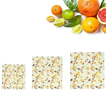 

Reusable Silicone Food Wrapping Paper Seal Food Fresh Tools Wrap Cloth Food Beeswax Kitchen Keeping Wrap Vacuum K0J7