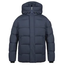 

Men's winter jacket Hooded Mid-length fashion Parka men Down Jacket with Hooded Casual Thicken Warm Overcoat 70750