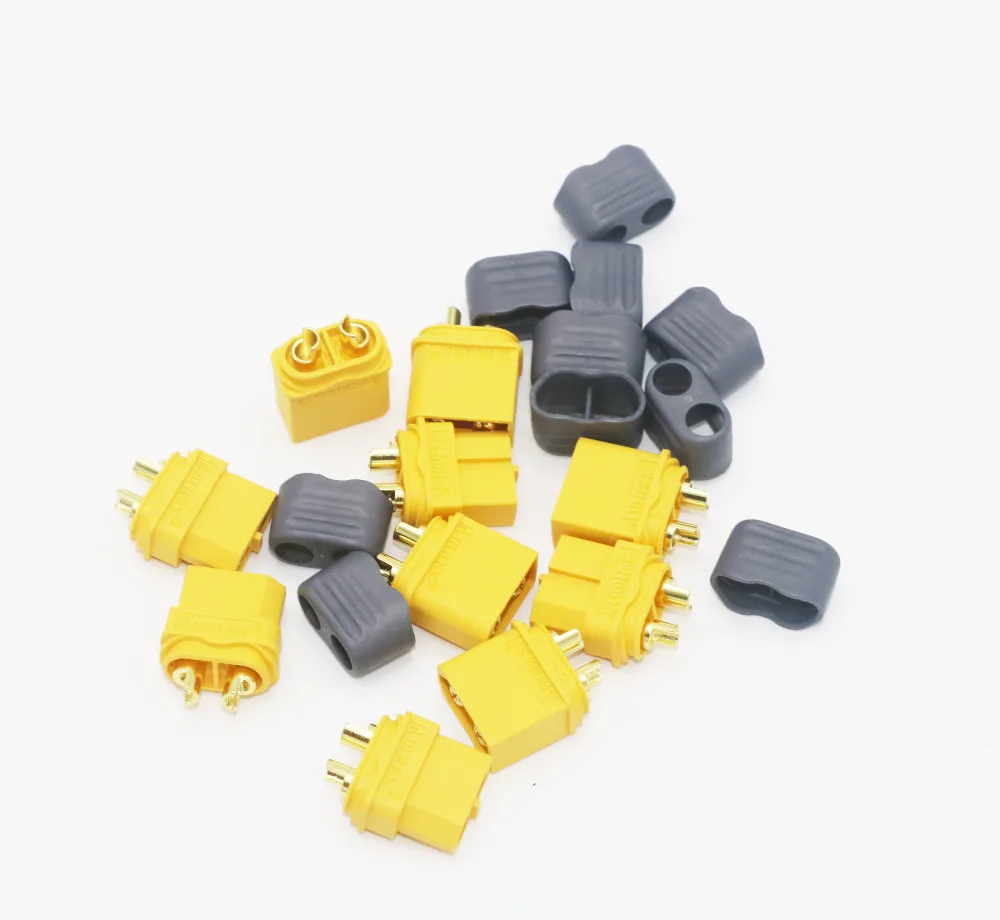 10 Pairs Amass XT60+ XT60H Bullet Connectors Male Female Power Plugs Power RC LV Lipo Battery Motor 3D printer 15