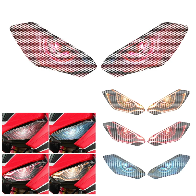 Для HONDA CBR1000 RR CBR1000RR CBR 1000 2017 2018 Мотоцикл 3D передний обтекатель наклейка на фару