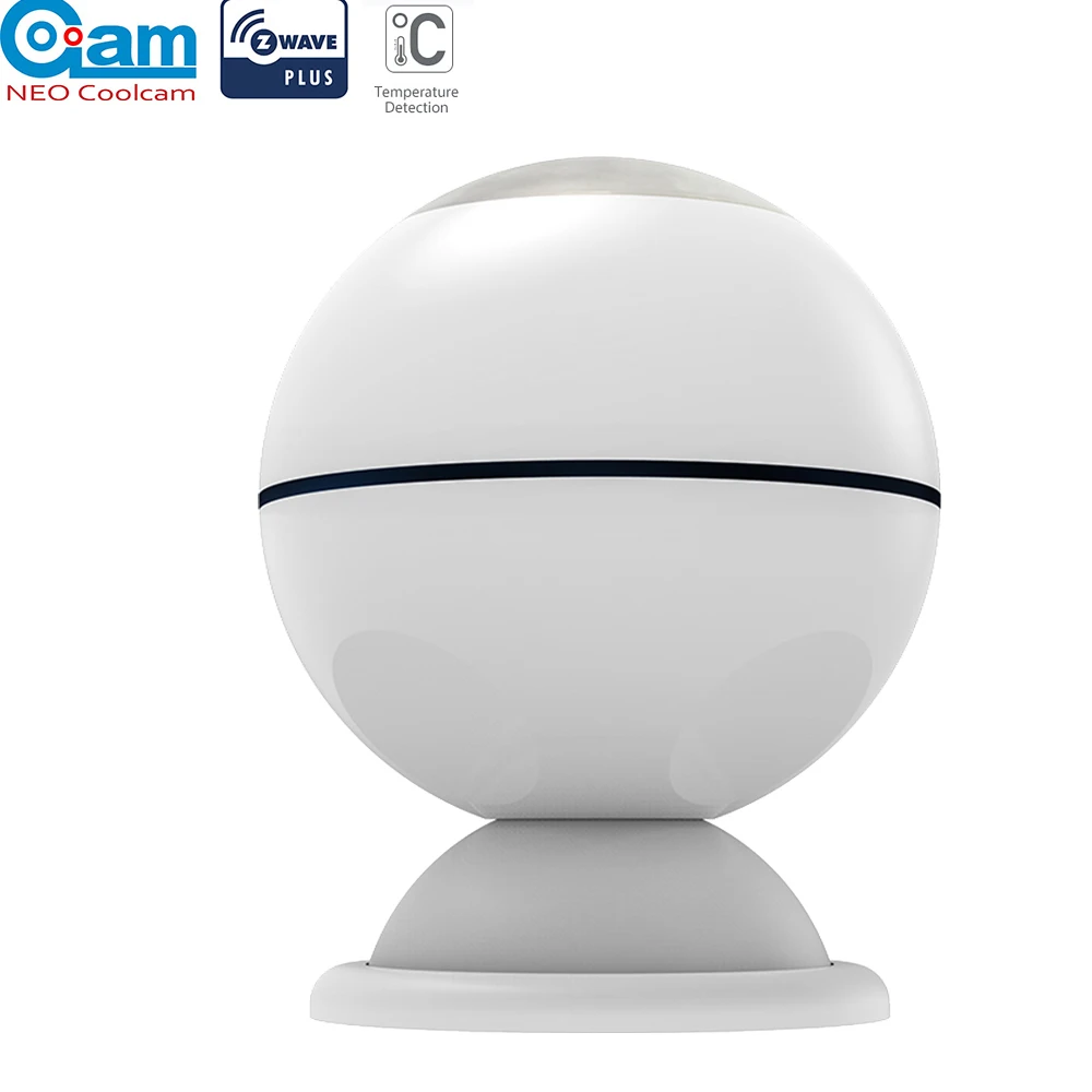 NEO COOLCAM Z-WAVE PLUS NAS-PD01Z Mini PIR датчик движения работает от аккумулятора автоматизация