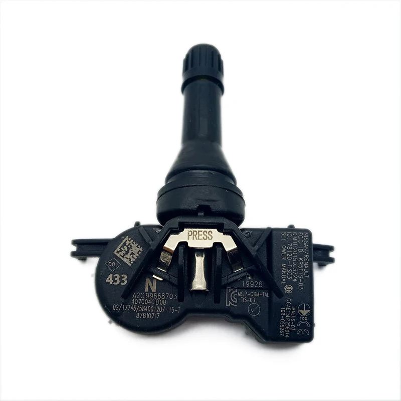 Датчик давления в шинах TPMS для Lada Granta Nissan Altima Leaf NV200 X Trail Qashqai Infiniti Qx50 407004CB0B